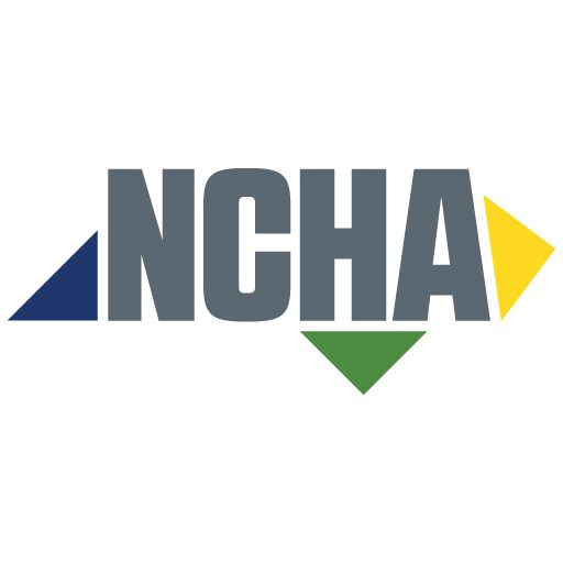 N C H A state shaped Logo